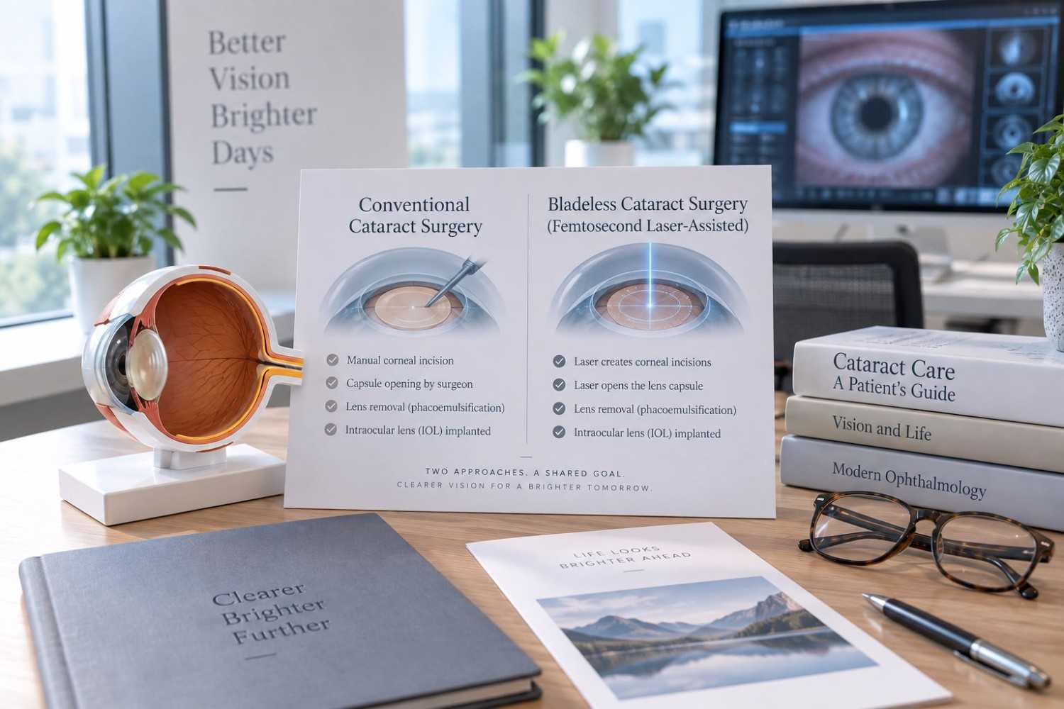 Bladeless cataract surgery in Singapore